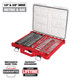 106pc 1/4" and 3/8" Metric & SAE Ratchet and Socket Set with PACKOUT™ Low-Profile Organizer - 48-22-9486 106pc 1/4" and 3/8" Metric & SAE Ratchet and Socket Set with PACKOUT™ Low-Profile Organizer - 48-22-9486